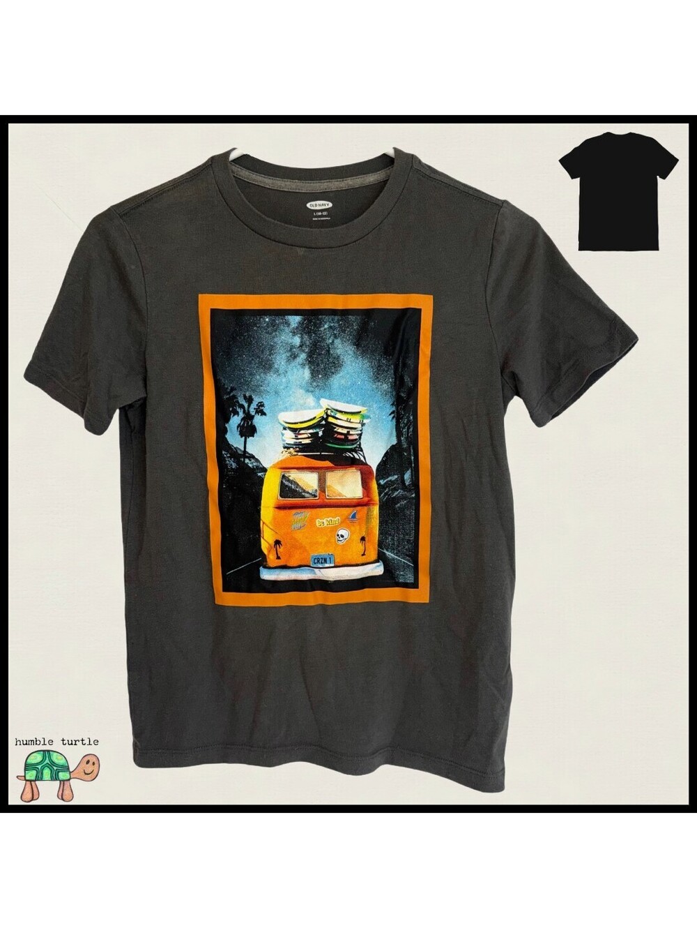 Old Navy Youth VW Microbus T-Shirt Size Large 10/12